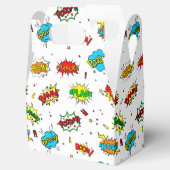 Niedliches Superhelden-Party Geschenkschachtel (Geöffnet)