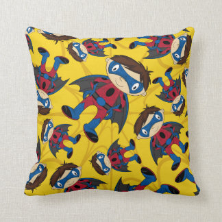 Niedliches Superhero-Jungen-Muster Kissen