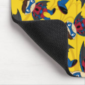 Niedliches Superhero-Jungen-Muster Mousepad (Ecke)