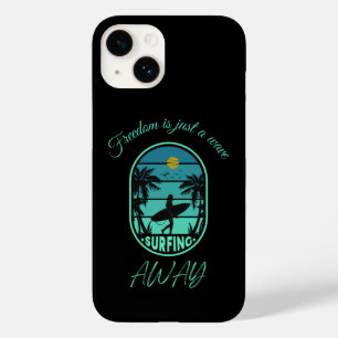 Niedliches Surftelefon Case-Mate iPhone 14 Hülle