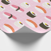 Niedliches Sushi-Wrapping-Papier Geschenkpapier (Ecke)