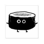 Niedliches Sushi-Zeichen | Kawaii Sushi Roll Permastempel (Design)