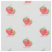 Niedliches Süßbeergewebe Stoff (Muster)