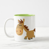 Niedliches süßes Cartoon Zweifarbige Tasse (Links)