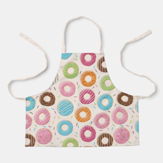 Niedliches Süßes Donuts Backen Party Schürze (Vorderseite)