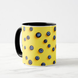 Niedliches Sweet Fruit Feinschmecker Cartoon Blueb Tasse