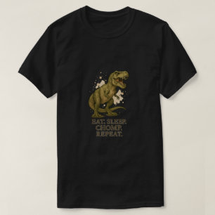 Niedliches T-Rex Dinosaur spielerisches prähistori T-Shirt