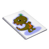 Niedliches T-Rex Notizblock (Rechte Seite)