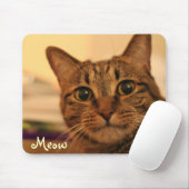 Niedliches Tabbykatzen-Gesicht mousepad (Mit Mouse)
