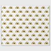 Niedliches Taco Geschenkpapier (Flach)