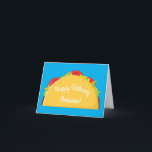 Niedliches Taco Kids 1. Geburtstag Party Mexiko Kü Karte<br><div class="desc">Dieses hübsche, farbenfrohe, niedliche Taco Geburtstagsgeschenk-Design eignet sich perfekt für ein Kinderfest zum 1. Geburtstag mit mexikanischem Essen! Passen Sie den Text an, um ihn zu Ihrem eigenen zu machen. Das moderne Aussehen und das moderne Gefühl ist der perfekte Weg, um Ihr kleines zu feiern, das niedliche Takos zum ersten...</div>