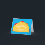Niedliches Taco Kids 1. Geburtstag Party Mexiko Kü Karte<br><div class="desc">Dieses hübsche, farbenfrohe, niedliche Taco Geburtstagsgeschenk-Design eignet sich perfekt für ein Kinderfest zum 1. Geburtstag mit mexikanischem Essen! Passen Sie den Text an, um ihn zu Ihrem eigenen zu machen. Das moderne Aussehen und das moderne Gefühl ist der perfekte Weg, um Ihr kleines zu feiern, das niedliche Takos zum ersten...</div>