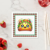Niedliches Taco-Liebhaber Party Serviette (Beispiel)