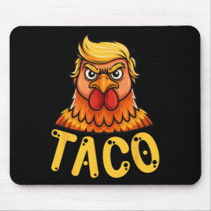 Niedliches Taco Trump hält immer die Finger aus de Mousepad