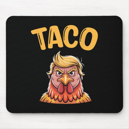 Niedliches Taco Trump hält immer die Finger aus de Mousepad (Vorne)