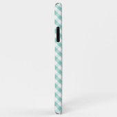 Niedliches tadelloses Gingham-Pastellmuster Case-Mate iPhone Hülle (Hinten/Rechts)