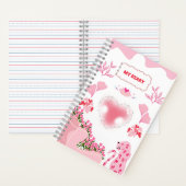 Niedliches Tagebuch Notizblock (Innen)