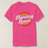 Niedliches Tanzen Queen Roller Disco Outfit 70er K T-Shirt (Design vorne)