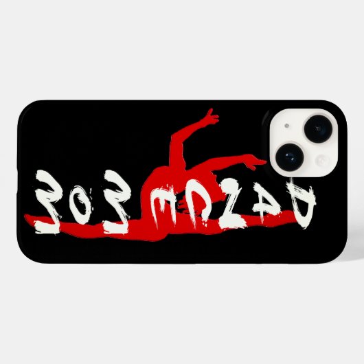 niedliches Tanzmutterdesign, neuestes Nodel iPhone Case-Mate iPhone Hülle (Rückseite (Horizontal))