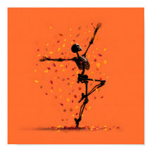 Niedliches Tanzskelett