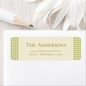 Niedliches Tartan Kariert Rustikale Weihnachtszeit (Insitu)