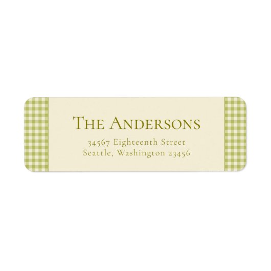 Niedliches Tartan Kariert Rustikale Weihnachtszeit (Vorne)