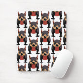 Niedliches Tasmanisches Teufelsdesign Mousepad (Mit Mouse)