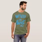 Niedliches Taufgeld 2021 getauft in Christus T-Shirt (Vorne ganz)