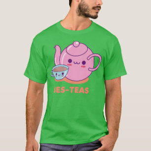 Niedliches Teacup und Teapot Bes Teas Besties T-Shirt