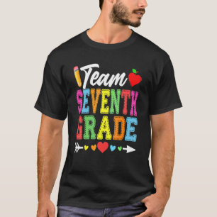 Niedliches Team Lehrer der 7. Klasse T-Shirt