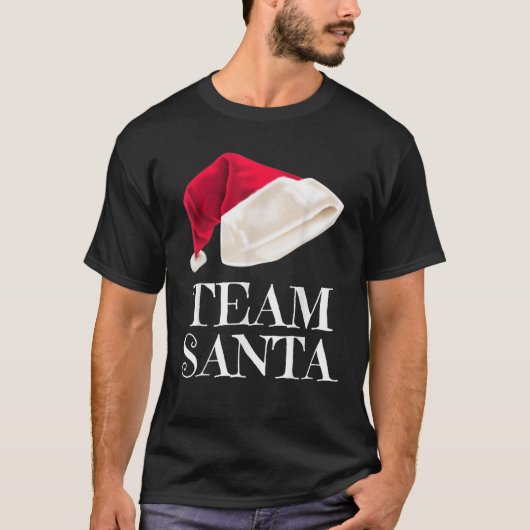 Niedliches Team Santa Shirt Perfektes Team Santa T (Vorderseite)