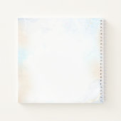 Niedliches Teddy Bear 1. Geburtstagskassbuch Notizblock (Rückseite)