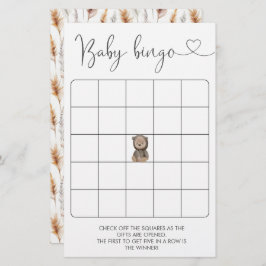 Niedliches Teddy Bear Baby Shooting Bingo Game