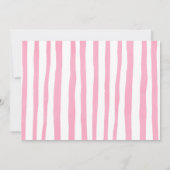 Niedliches Teddy Bear Girl Babydusche Foto Einladung (Rückseite)