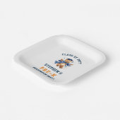 Niedliches Teddy-Party vor dem K-Abschluss Pappteller (Gewinkelt)