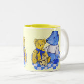 niedliches Teddybär-Bild Zweifarbige Tasse (VorderseiteRechts)