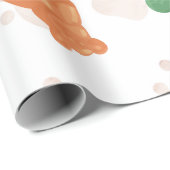 Niedliches Teddybärmuster - farbenfroh Geschenkpapier (Rolleneckpunkt)