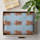 Niedliches Teddybärn-Seidenpapier Seidenpapier (Geschenk)