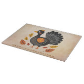 Niedliches Thanksgiving Cutting Board Schneidebrett (Ecke)