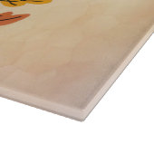 Niedliches Thanksgiving Cutting Board Schneidebrett (Ecke)
