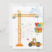 Niedliches Thema Kindergeburtstag Party Invit Einladung (Rückseite)