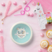 Niedliches Thema Luftfahrt Kindergeburtsfeier Pappteller (Party)