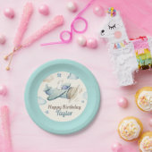 Niedliches Thema Luftfahrt Kindergeburtsfeier Pappteller (Party)