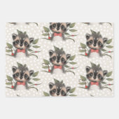 Niedliches Thema "Woodland Animals Children's Stor Geschenkpapier Set (Vorderseite 2)