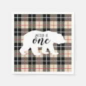 Niedliches Thomson Camel Pattern Bear 1. Geburtsta Serviette (Vorderseite)