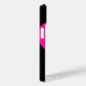 Niedliches tiefrosa Herz Case-Mate iPhone Hülle (Rückseite / Rechts)