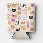 Niedliches Tier Dosenkühler (Vorderseite)