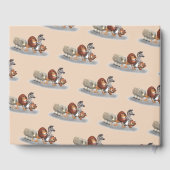 Niedliches Tier Gästebuch (Rückseite)