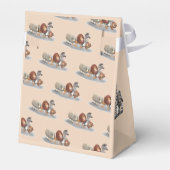 Niedliches Tier Geschenkschachtel (Rückseite)