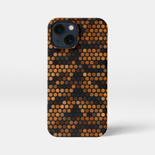 Niedliches Tiger-Farbmuster iPhone 13 Mini Hülle